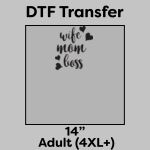 DTF Transfer 14" Thumbnail