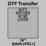 DTF Transfer 14" Thumbnail