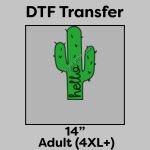 DTF Transfer 14" Thumbnail