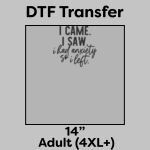 DTF Transfer 14" Thumbnail