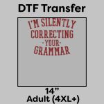 DTF Transfer 14" Thumbnail