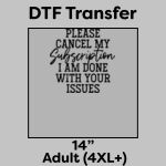 DTF Transfer 14" Thumbnail