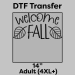 DTF Transfer 14" Thumbnail
