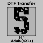 DTF Transfer 14" Thumbnail