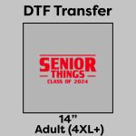 DTF Transfer 14" Thumbnail