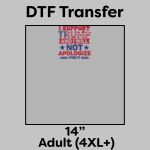 DTF Transfer 14" Thumbnail