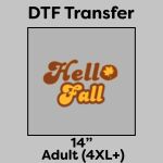 DTF Transfer 14" Thumbnail