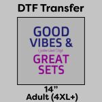 DTF Transfer 14" Thumbnail