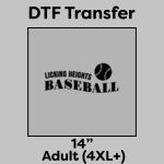DTF Transfer 14" Thumbnail