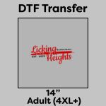 DTF Transfer 14" Thumbnail