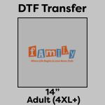 DTF Transfer 14" Thumbnail