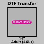 DTF Transfer 14" Thumbnail