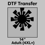 DTF Transfer 14" Thumbnail