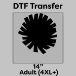 DTF Transfer 14" Thumbnail