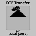 DTF Transfer 14" Thumbnail
