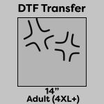 DTF Transfer 14" Thumbnail