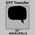 DTF Transfer 14" Thumbnail