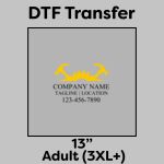 DTF Transfer 13" Thumbnail