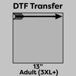 DTF Transfer 13" Thumbnail