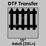 DTF Transfer 13" Thumbnail