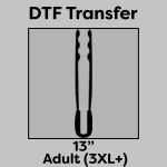 DTF Transfer 13" Thumbnail