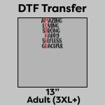 DTF Transfer 13" Thumbnail