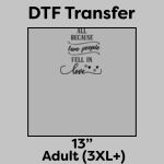 DTF Transfer 13" Thumbnail