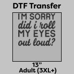 DTF Transfer 13" Thumbnail