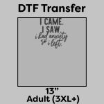 DTF Transfer 13" Thumbnail