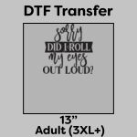 DTF Transfer 13" Thumbnail