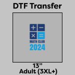DTF Transfer 13" Thumbnail