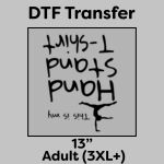 DTF Transfer 13" Thumbnail