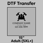 DTF Transfer 15" Thumbnail