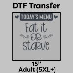 DTF Transfer 15" Thumbnail