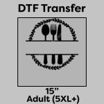 DTF Transfer 15" Thumbnail