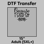 DTF Transfer 15" Thumbnail