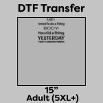 DTF Transfer 15" Thumbnail