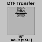 DTF Transfer 15" Thumbnail