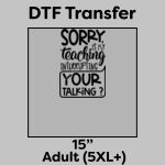 DTF Transfer 15" Thumbnail