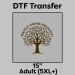 DTF Transfer 15" Thumbnail