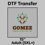 DTF Transfer 15" Thumbnail