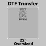 DTF Transfer 22" Thumbnail