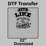 DTF Transfer 22" Thumbnail