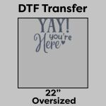 DTF Transfer 22" Thumbnail