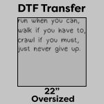 DTF Transfer 22" Thumbnail