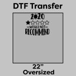 DTF Transfer 22" Thumbnail