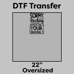 DTF Transfer 22" Thumbnail